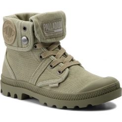 Buty zimowe damskie: Trapery PALLADIUM – Pallabrouse Baggy 92478-342-M Vetiver/Burnt Olive