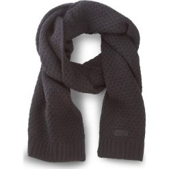 Szal BOSS - Zaff 50375228 Black 001. Czarne szaliki męskie Boss, z wełny. W wyprzedaży za 319,00 zł.