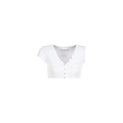 T-shirty z krótkim rękawem Guess LOLA. Białe t-shirty damskie marki Guess, l, z aplikacjami. Za 199,00 zł.