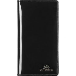 Etui na paszport 14-2L-200-1. Czarne portfele damskie marki Wittchen, bez wzorów. Za 165,00 zł.