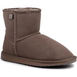 Buty EMU AUSTRALIA - Platinum Stinger Slim Mini WP20003 Mushroom/Champignon. Pomarańczowe kozaki damskie EMU Australia, ze skóry, klasyczne, bez obcasa, bez zapięcia. Za 679,00 zł.