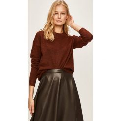 Vero Moda - Sweter. Szare swetry damskie Vero Moda, s, bez wzorów, z elastanu, bez rękawów, bez kaptura. W wyprzedaży za 99,90 zł.