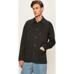 Levi's - Kurtka. Niebieskie płaszcze męskie Levi's®, s, bez wzorów, z elastanu, krótkie, bez kaptura. Za 399,90 zł.