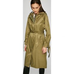 Scotch & Soda - Płaszcz. Brązowe bez kategorii marki Scotch & Soda, s, w paski, z bawełny, krótkie. W wyprzedaży za 359,90 zł.