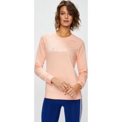 Adidas Performance - Bluza. Szare bluzy rozpinane damskie adidas Performance, m, z aplikacjami, z bawełny, bez kaptura. W wyprzedaży za 139,90 zł.