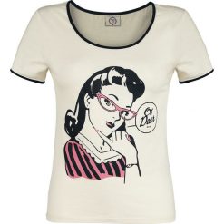 Bluzki damskie: Dancing Days Pink Ladies Tee Koszulka damska biały (Old White)