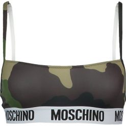Biustonosze: Moschino Underwear BRASSERIE Biustonosz bustier brown/oliv/black