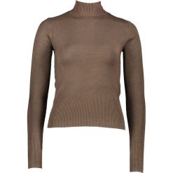 Sweter w kolorze brązowym. Pomarańczowe swetry damskie Cachemire and Co, xl, bez wzorów, bez rękawów, bez kaptura. W wyprzedaży za 131,95 zł.