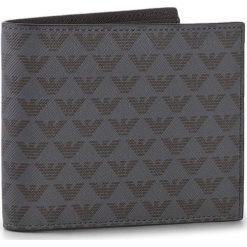 Portfele męskie: Duży Portfel Męski EMPORIO ARMANI – Y4R065 YG91J 81072 Black