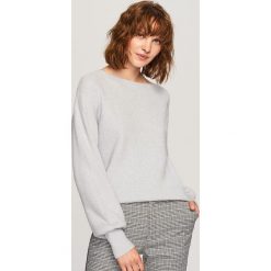 Sweter - Jasny szar. Szare swetry klasyczne damskie Reserved, l. Za 89,99 zł.
