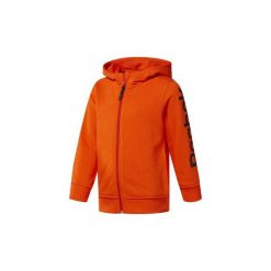 Bluzy Dziecko Reebok Sport Bluza z kapturem Boys Full Zip. Pomarańczowe bluzy chłopięce marki Reebok Sport, z kapturem. Za 159,00 zł.