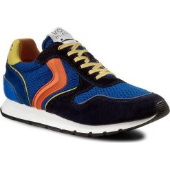 Sneakersy VOILE BLANCHE - Liam Spoiler 0012009989.01.9104 Blu/Giallo. Niebieskie sneakersy męskie marki Voile Blanche, na co dzień, bez wzorów, ze skóry, na sznurówki. W wyprzedaży za 515,00 zł.