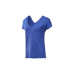 T-shirty z krótkim rękawem Reebok Sport Koszulka ACTIVCHILL. Niebieskie topy sportowe damskie marki Reebok Sport, s, bez wzorów, bez kołnierzyka, z krótkim rękawem, krótkie, bez kaptura. Za 149,00 zł.