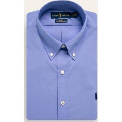 Polo Ralph Lauren - Koszula. Niebieskie koszule męskie Polo Ralph Lauren, s, bez wzorów, z bawełny, casualowe, polo, z długim rękawem. Za 429,90 zł.