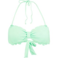 Stroje dwuczęściowe damskie: Women Secret Góra od bikini apple green