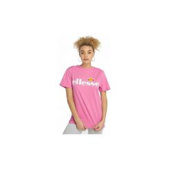 T-shirty z krótkim rękawem Ellesse Albany tee Camiseta. Różowe t-shirty damskie Ellesse, bez wzorów, bez kołnierzyka. Za 90,87 zł.