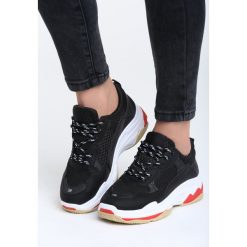 Buty sportowe damskie: Czarne Buty Sportowe Boomerang