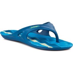 Japonki RIDER - Rider Monza Fem 81413 Blue 21724. Niebieskie klapki damskie Rider, bez wzorów, z tworzywa sztucznego, bez obcasa. W wyprzedaży za 59,00 zł.