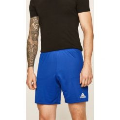 Adidas Performance - Szorty. Niebieskie spodenki sportowe męskie adidas Performance, s, bez wzorów, z poliesteru, sportowe. Za 59,90 zł.