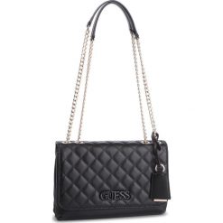 Torebka GUESS - HWVG73 02210 BLA. Czarne torebki klasyczne damskie marki Guess, z aplikacjami, ze skóry ekologicznej. Za 599,00 zł.