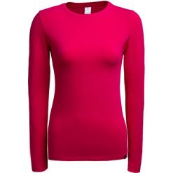 Longsleeve damski TSDL600 - różowy - Outhorn. Różowe koszulki damskie marki Outhorn, bez wzorów, bez kołnierzyka, bez rękawów. W wyprzedaży za 29,99 zł.
