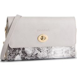 Torebka MONNARI - BAG2700-019 Grey 1. Szare listonoszki damskie Monnari, bez wzorów, ze skóry ekologicznej, bez dodatków. W wyprzedaży za 109,00 zł.