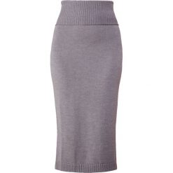 Max Mara Leisure BOREL Spódnica ołówkowa mittelgrau. Szare spódniczki damskie marki Max Mara Leisure, l, bez wzorów, z wełny, ołówkowe. Za 719,00 zł.