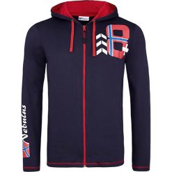 Bejsbolówki męskie: Bluza "Nelo" w kolorze granatowym