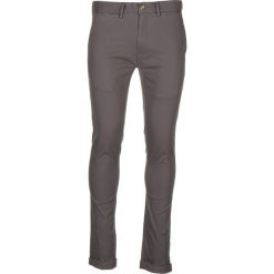 Spodnie chino - Skinny Fit - w kolorze szarym. Szare bez kategorii Ben Sherman, w paski, z materiału. W wyprzedaży za 173,95 zł.
