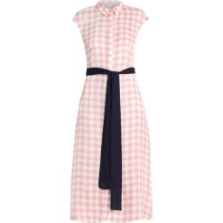 Sukienki hiszpanki: Cortefiel SLEEVELESS LONG VICHY PRINT DRESS Sukienka koszulowa rose