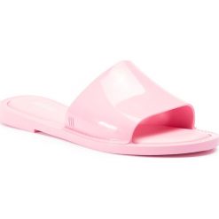 Klapki MELISSA - Soul Ad 32343 Pink 01358. Różowe klapki damskie Melissa, bez wzorów, z tworzywa sztucznego, bez obcasa, na obcasie. W wyprzedaży za 179,00 zł.