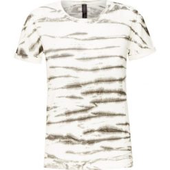 T-shirt 10DAYS. Białe bluzki damskie 10Days, bez wzorów, z elastanu, z okrągłym kołnierzem. W wyprzedaży za 252,00 zł.