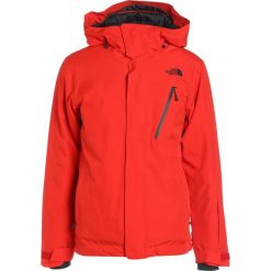 The North Face DESCENDIT Kurtka snowboardowa cent red. Czerwone kurtki narciarskie męskie The North Face, m, z materiału. W wyprzedaży za 879,20 zł.