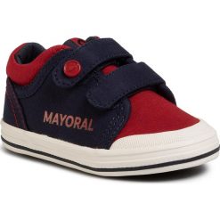 Tenisówki MAYORAL - 41186 Marino 33. Niebieskie trampki chłopięce Mayoral, bez wzorów, z gumy, na rzepy. Za 129,00 zł.