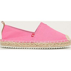 Big Star - Espadryle. Różowe espadryle damskie BIG STAR, bez wzorów, z gumy, bez obcasa, na obcasie. Za 89,90 zł.