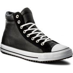 Trampki CONVERSE - Ctas Boot Pc Hi 157496C Black/Black/White. Czarne półbuty męskie Converse, na co dzień, bez wzorów, ze skóry, klasyczne, bez zapięcia. W wyprzedaży za 229,00 zł.
