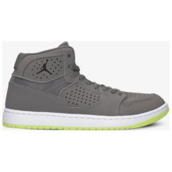 Jordan Access buty męskie, szary, rozmiar 46. Szare buty sportowe męskie Nike, ze skóry, na sznurówki, na fitness i siłownię. Za 399,99 zł.