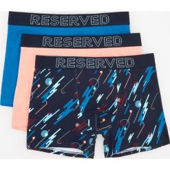 3 pack bokserek - Pomarańczo. Szare bokserki męskie marki Reserved. Za 59,99 zł.