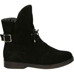 Botki - 08444 YAR BLA. Czarne botki damskie marki Venezia, ze skóry. Za 379,00 zł.