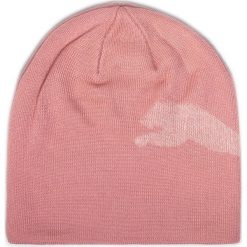 Czapka PUMA - Ess Logo Beanie 022330 10 Różowy. Różowe czapki damskie Puma, na zimę, bez wzorów, z materiału. Za 65,99 zł.