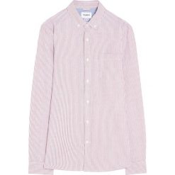Koszula oxford z długim rękawem. Niebieskie koszule męskie Pull&Bear, m, bez wzorów, bez kołnierzyka, z długim rękawem. Za 69,90 zł.