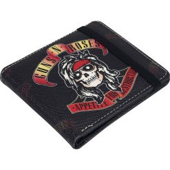 Guns N' Roses Appetite for destruction Portfel czarny. Czarne portfele męskie marki Guns N' Roses, z gumy. Za 62,90 zł.