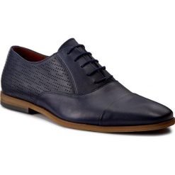 Półbuty SERGIO BARDI - Clarenzio FS127215417MD 108. Niebieskie buty wizytowe męskie marki Sergio Bardi, ze skóry. W wyprzedaży za 199,00 zł.