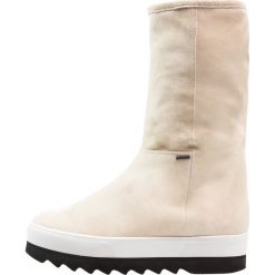 Högl Botki na platformie beige. Brązowe buty zimowe damskie HÖGL, z materiału, na platformie. W wyprzedaży za 576,95 zł.