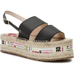 Espadryle LOVE MOSCHINO - JA16395I07JAL000 Nero. Espadryle damskie Love Moschino. W wyprzedaży za 619,00 zł.