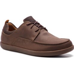 Półbuty CLARKS - Un Lisbon Lace 261416087 Brown. Pomarańczowe półbuty męskie Clarks, na co dzień, bez wzorów, ze skóry, eleganckie, bez zapięcia. W wyprzedaży za 229,00 zł.