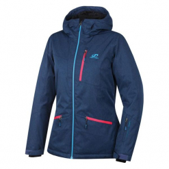 Hannah Nora Dark Denim Mel 38. Niebieskie kamizelki damskie Hannah, bez wzorów, z denimu, sportowe, bez kaptura. W wyprzedaży za 369,00 zł.