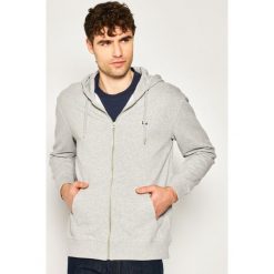 Bluza Lee Basic Zip Throuh Hoo L80KSPMP. Szare bluzy męskie Lee, m, bez wzorów, z bawełny, bez kołnierzyka, bez rękawów, bez kaptura. Za 299,00 zł.