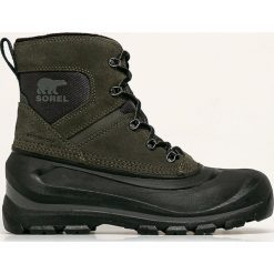 Sorel - Buty. Zielone buty trekkingowe męskie Sorel, ze skóry, outdoorowe. W wyprzedaży za 339,90 zł.