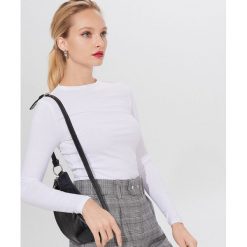 Koszulka z bawełny organicznej Eco Aware - Biały. Białe koszulki damskie Mohito, s, z bawełny. Za 39,99 zł.
